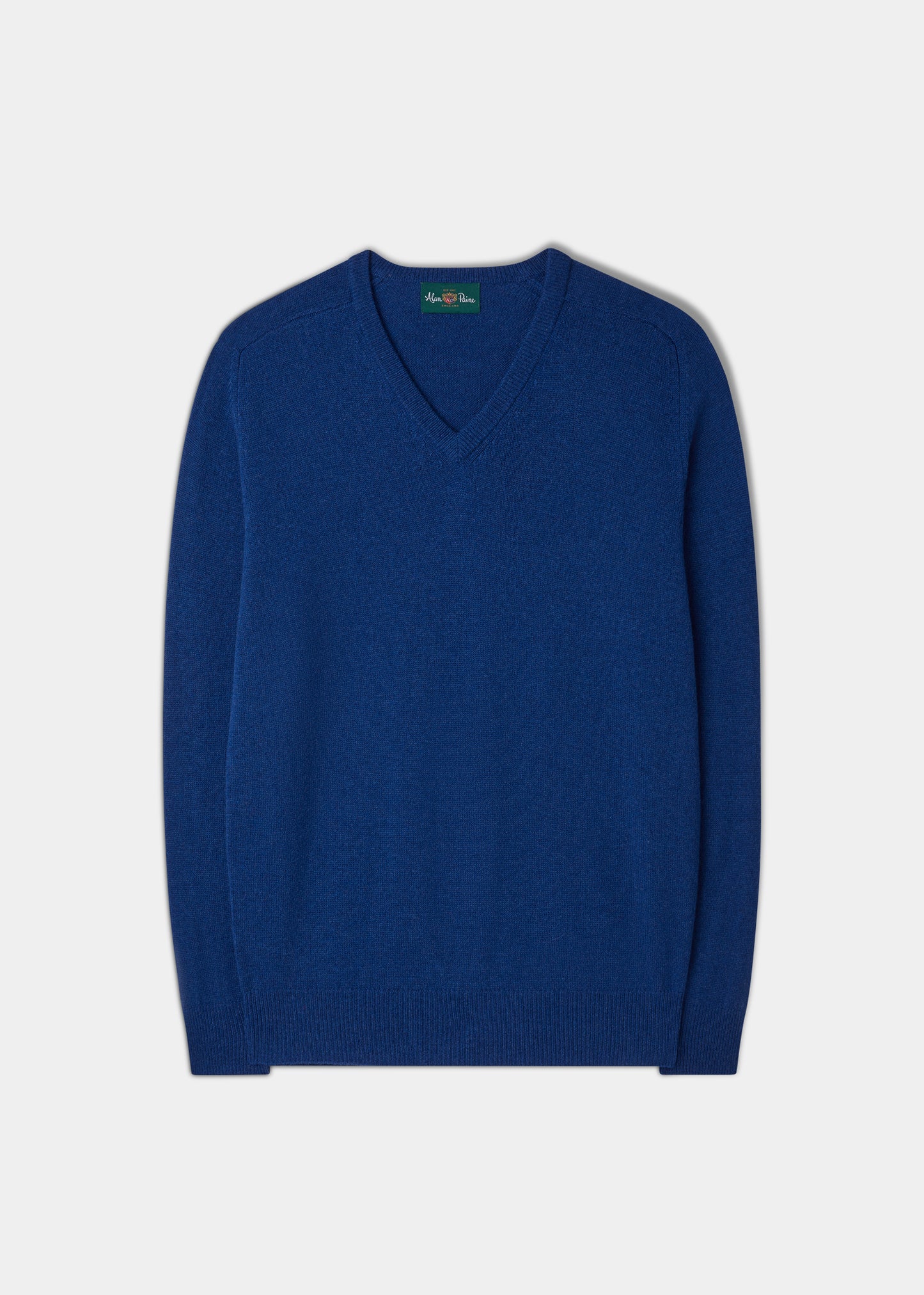 Men's Lambswool Vee Neck Jumper in Dearne