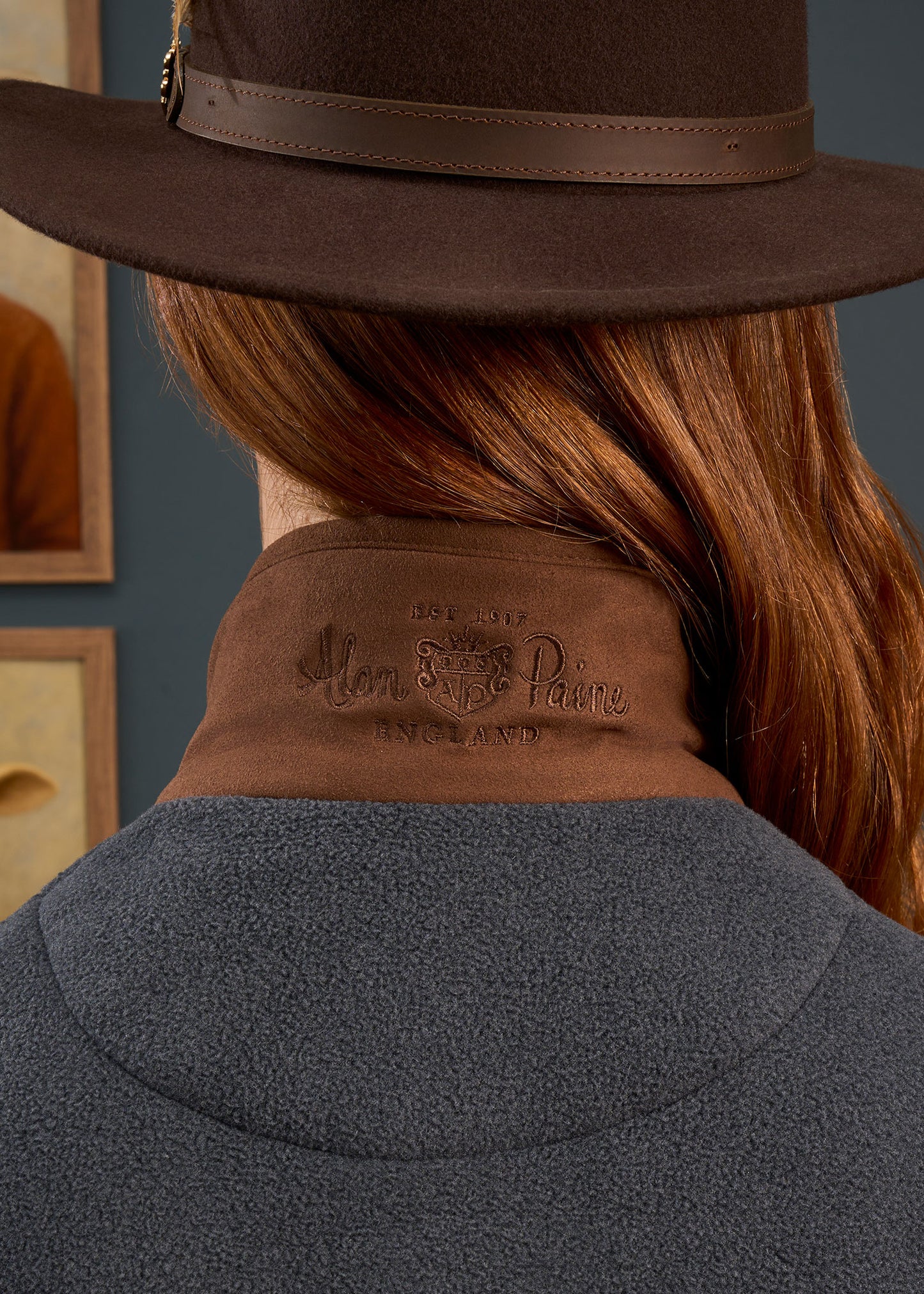 Aylsham Ladies Fleece Gilet In Gunmetal - Regular Fit