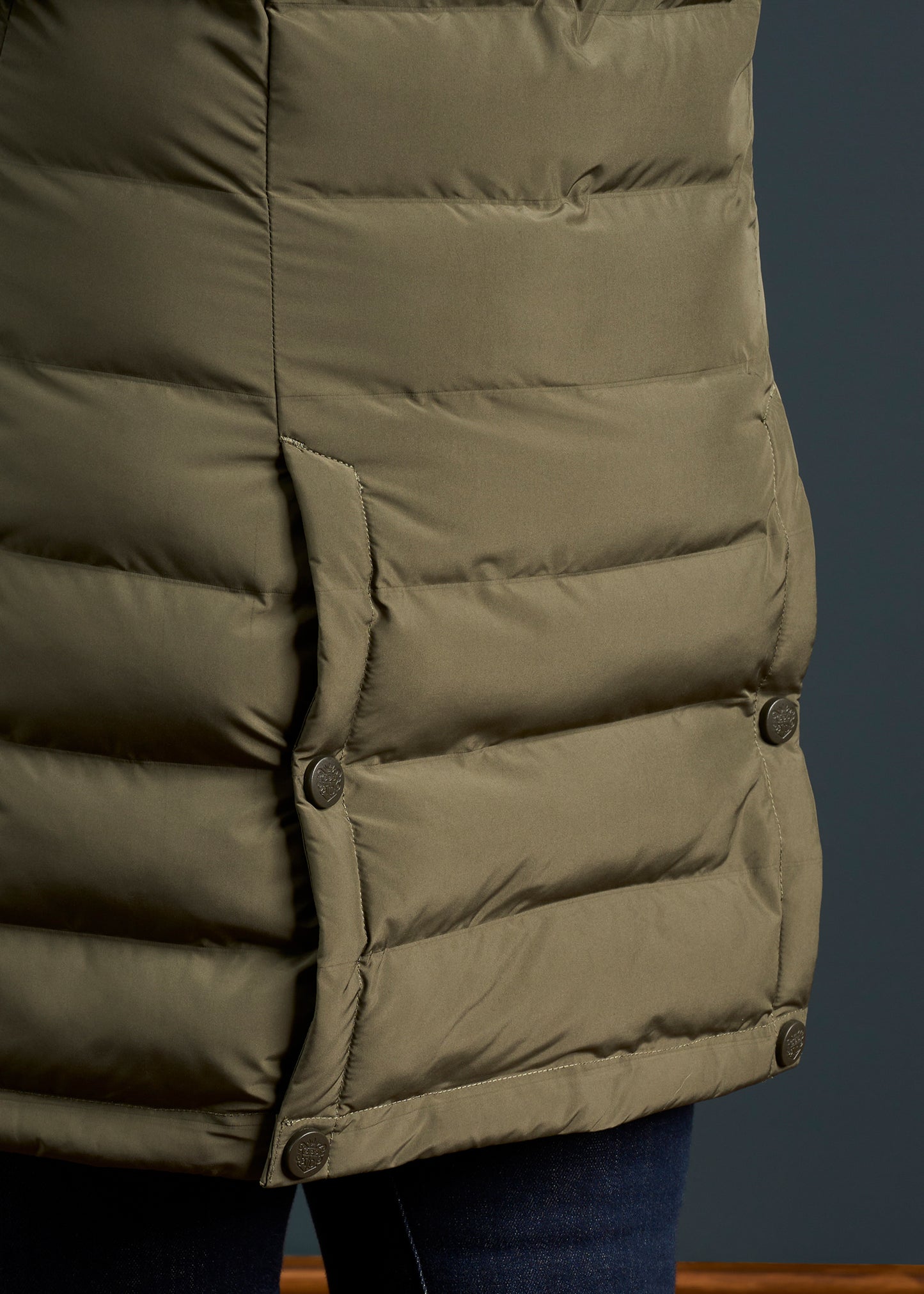 Calsall Ladies Coat in Olive