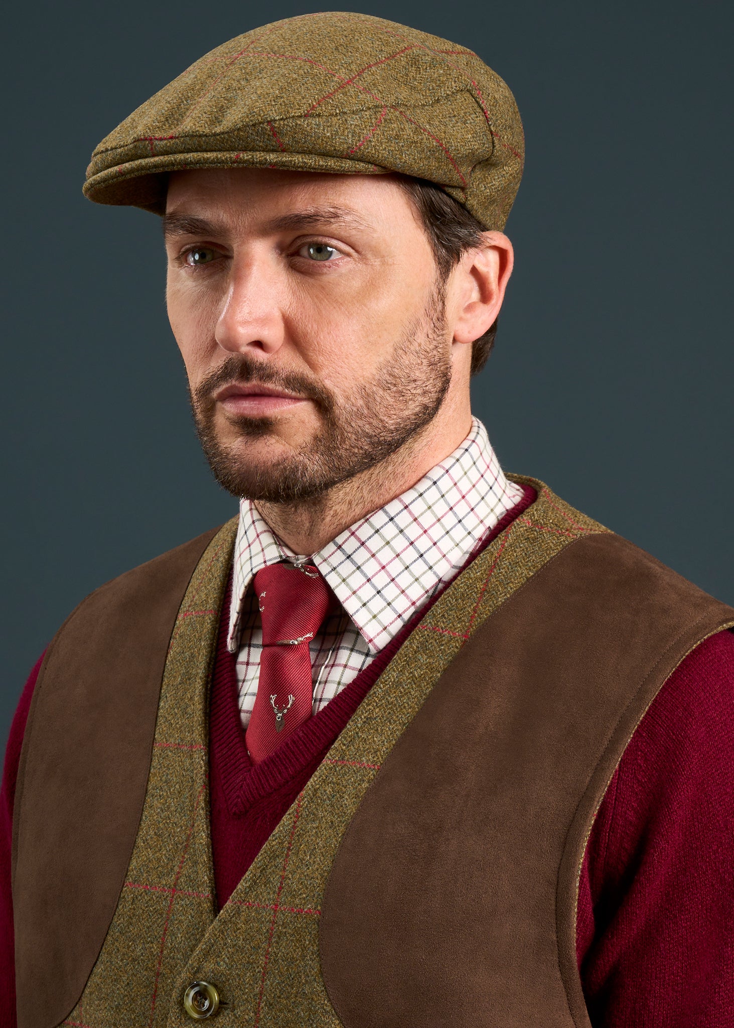 combrook-mens-tweed-shooting-waistcoat-sage