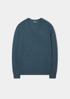 Hampshire Lambswool Jumper in Hunter