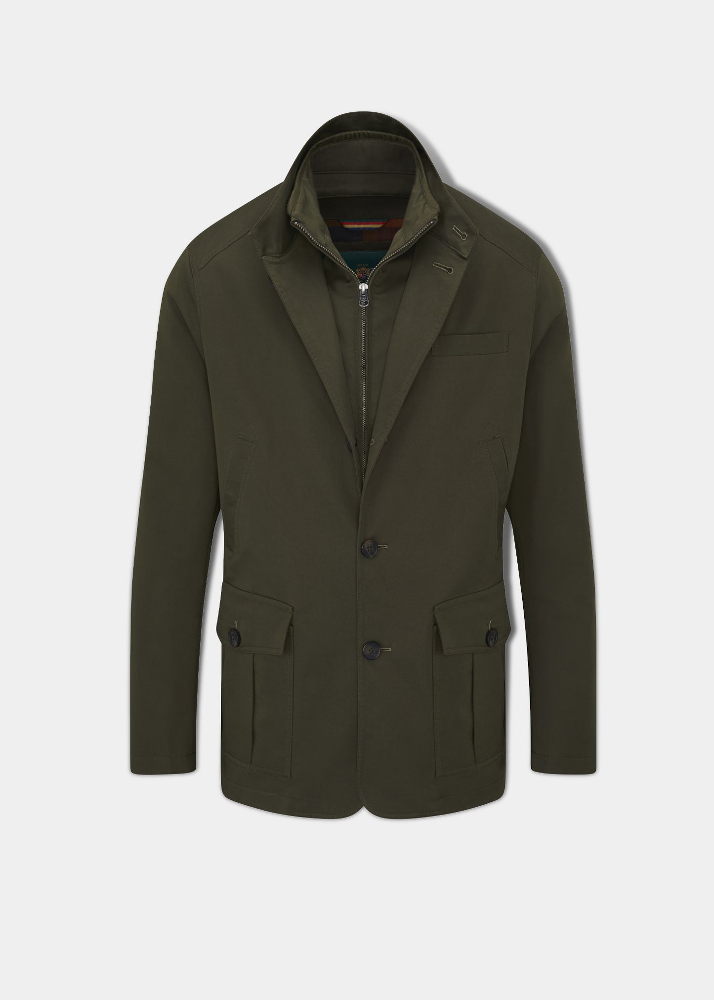 Southmaw Herren Baumwolljacke in Oliv