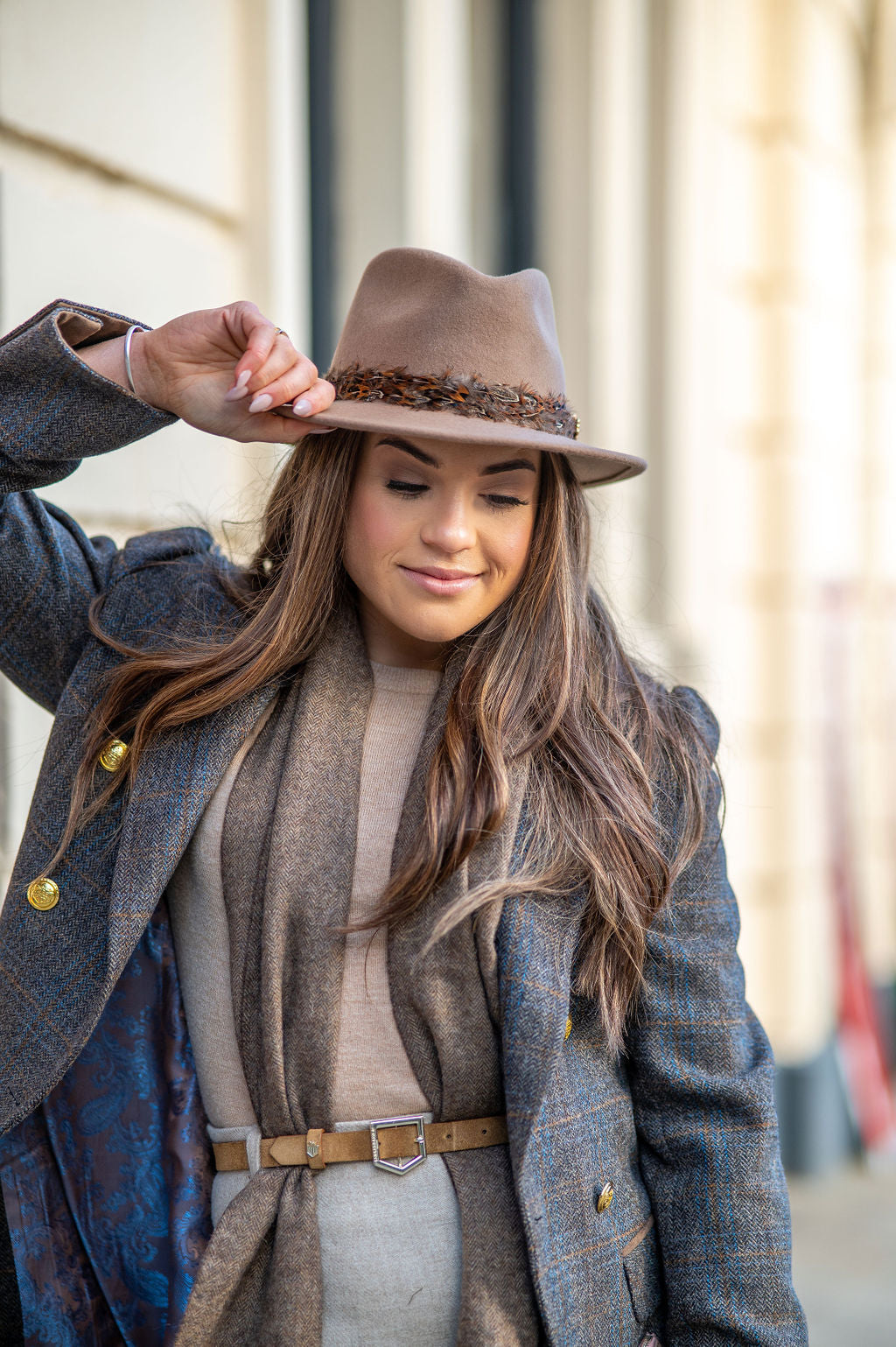 Richmond Damen-Fedora in Nerz