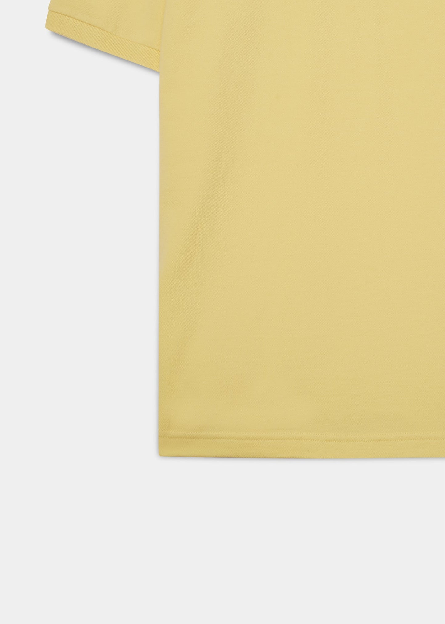 Fritton Piqué-Poloshirt in Zitrone