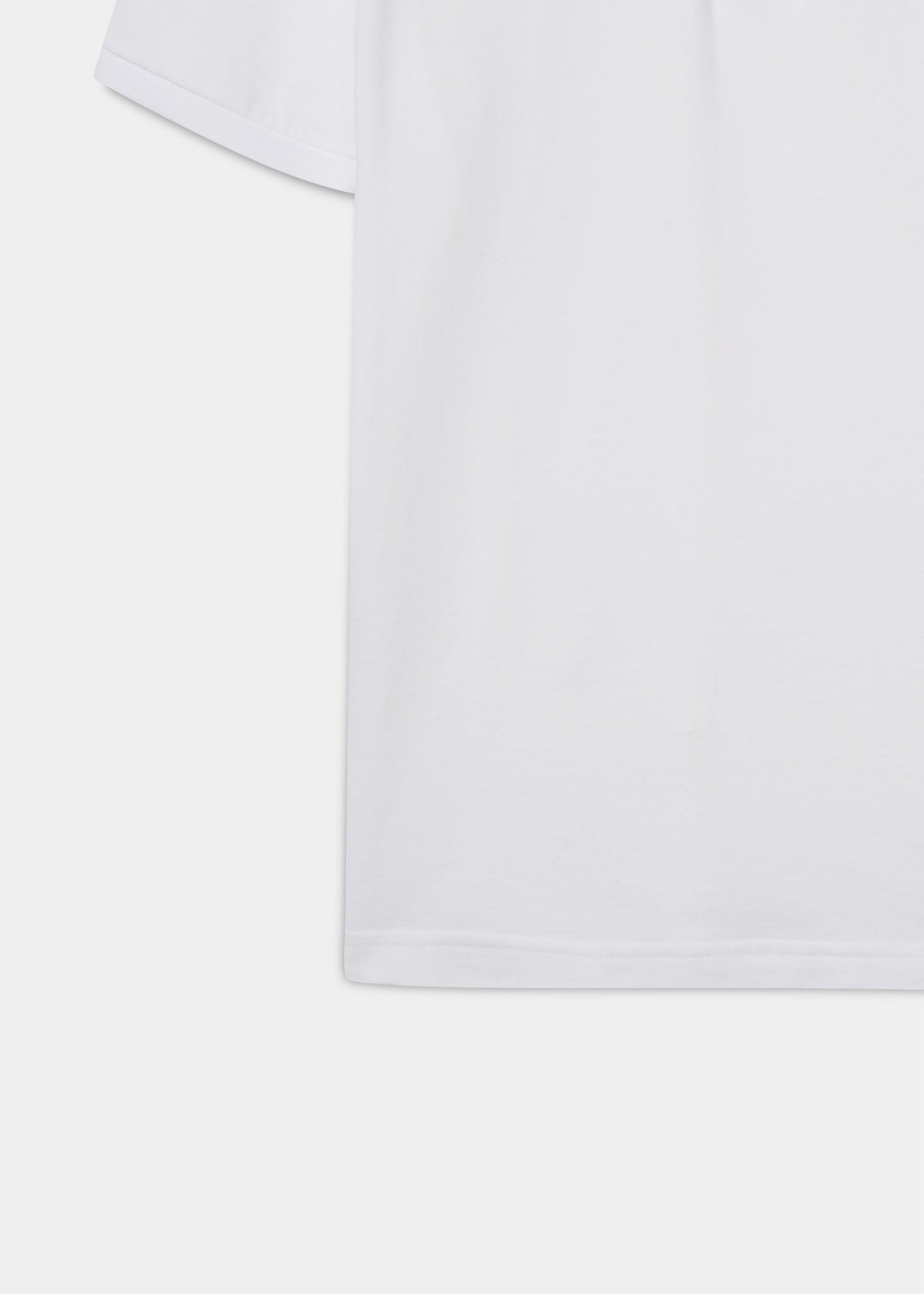 Fritton Piqué-Poloshirt in Weiß