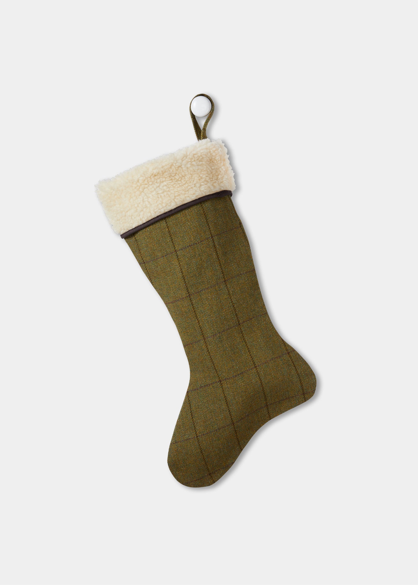 Rutland Tweed Weihnachtsstrumpf – Flechte