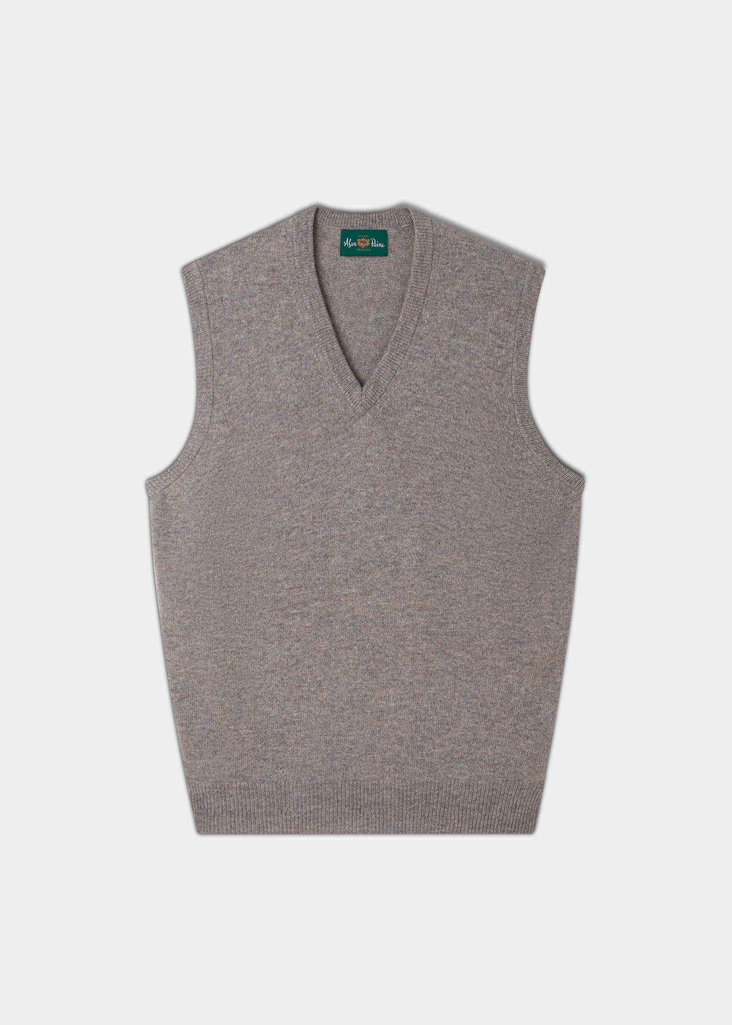 Norfolk Men's Lambswool Slipover in Fusion