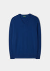 Men's Lambswool Vee Neck Jumper in Dearne 