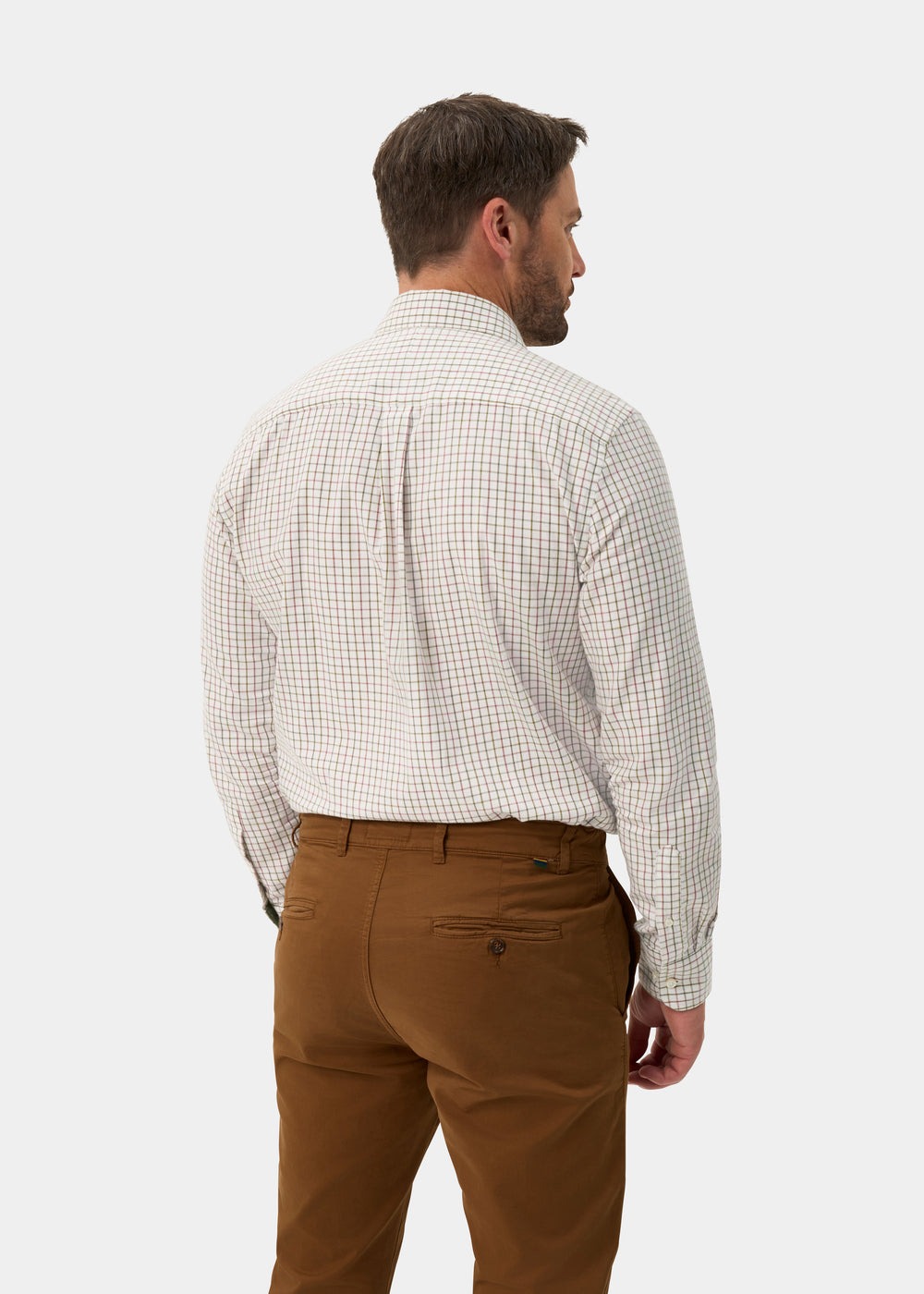 Aylesbury Men's Red Check Shirt - Regular Fit