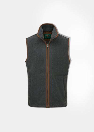 Aylsham Children's Fleece Waistcoat In Gunmetal