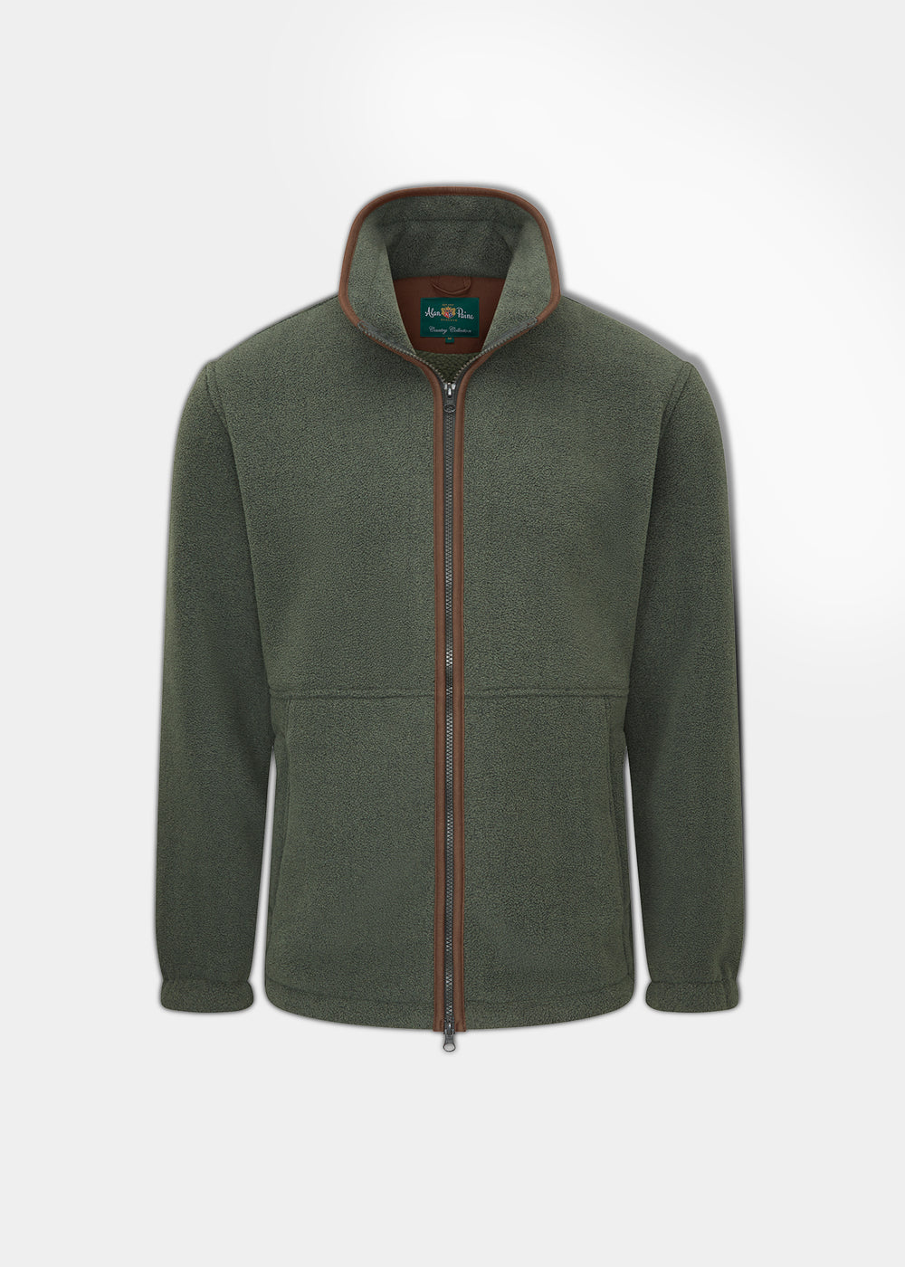 Aylsham Men's Fleece Jacket In Cedar Green