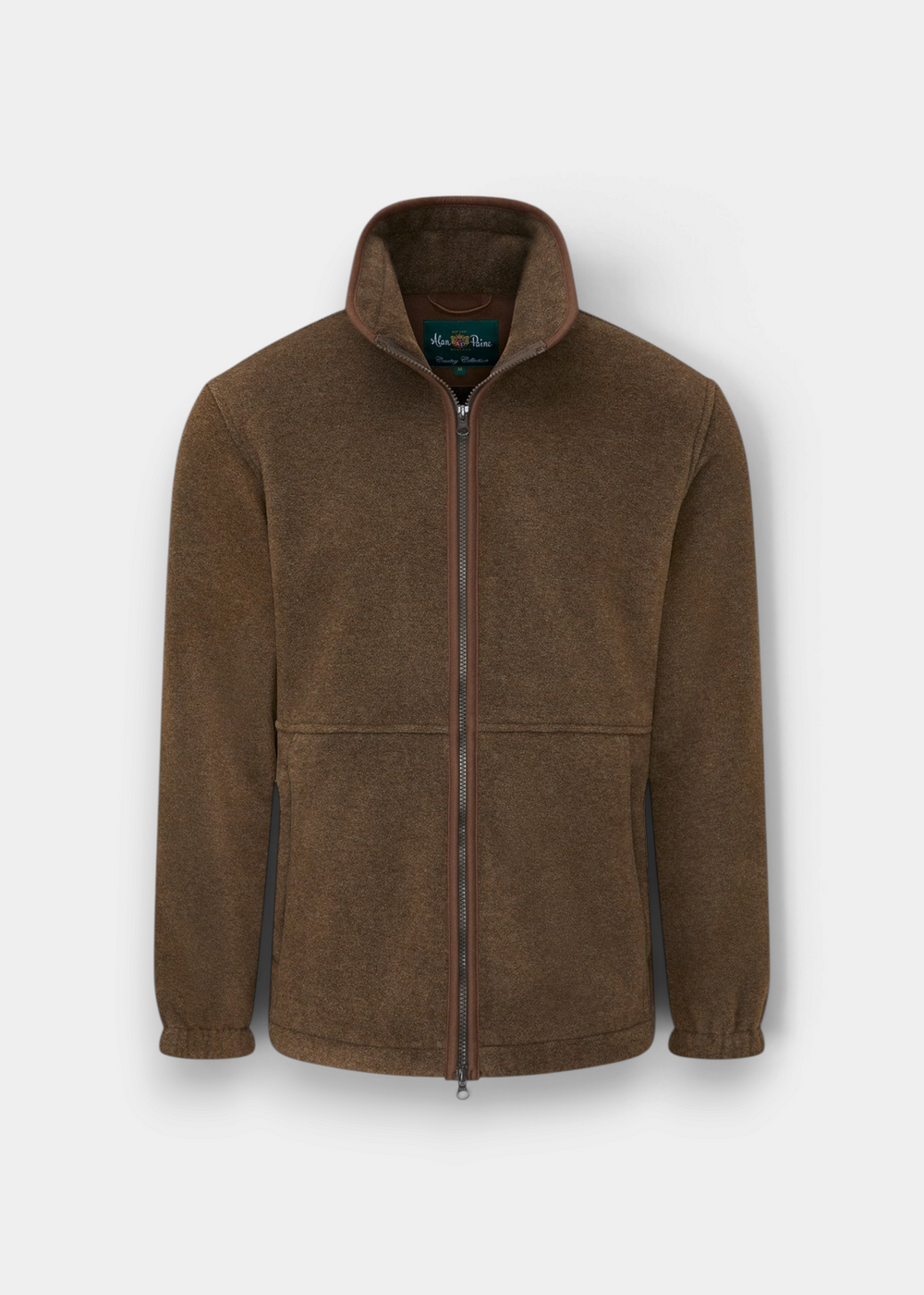 Aylsham Men's Fleece Jacket In Pecan