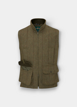 Rutland Men's Tweed Waistcoat In Oakley