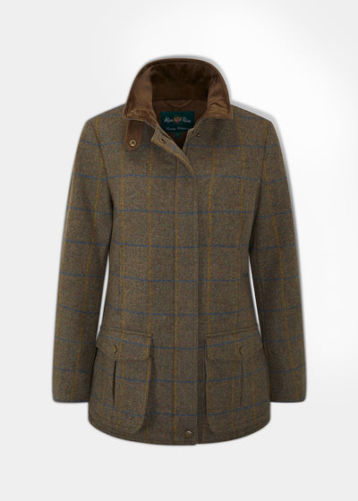 Surrey Ladies Tweed Coat In Seabrook