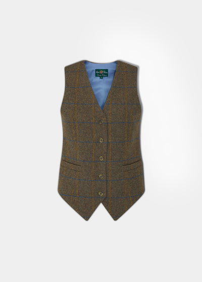 Surrey Ladies Tweed Waistcoat in Seabrook