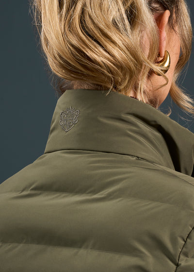 Calsall Ladies Coat in Olive