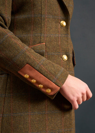 Combrook Ladies Mid-Thigh Coat In Willow - Regular Fit