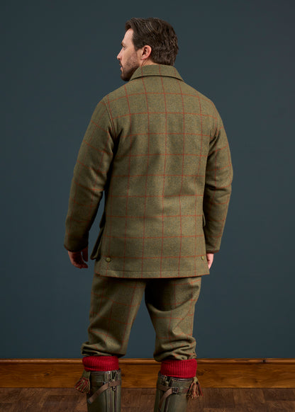 Combrook Men's Waterproof Tweed Coat In Reed