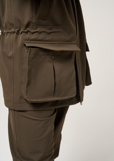 Lockwood Men's Shooting Coat In Olive 