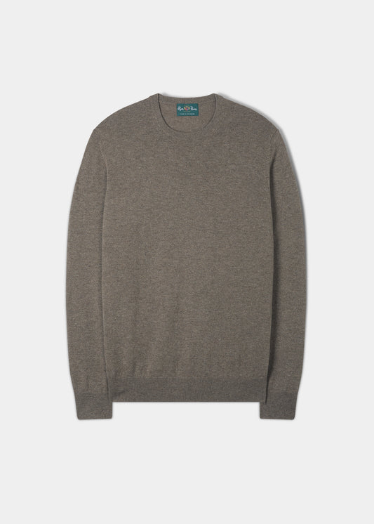 Melfort-Kaschmirpullover in Maus – normale Passform