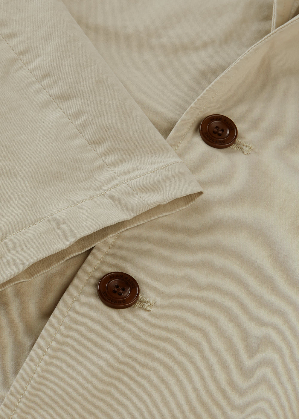 Men's Cotton Blazer in Beige