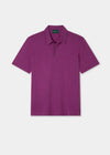 Men's Cotton Polo Shirt in Purple