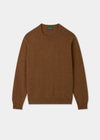 Men's Lambswool Crew Neck Jumper in Driftwood