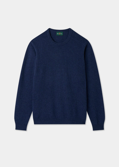 Men's Lambswool Crew Neck Jumper in Rhapsody