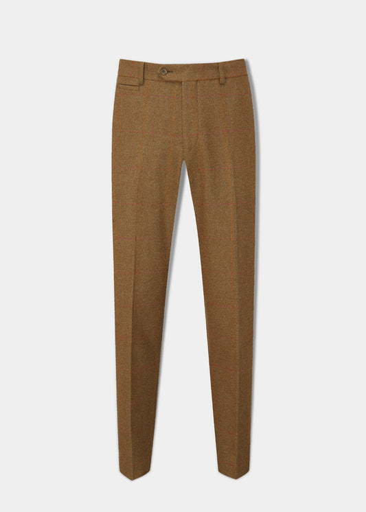 Combrook Tweed-Hose für Herren in Weißdorn – normale Passform