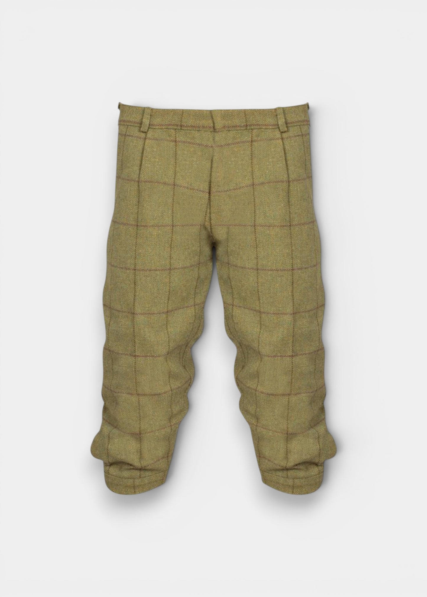 Rutland Children's Tweed Water Repellent Breeks in Lichen  -  Regular Fit
