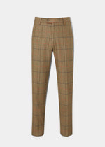 Combrook Herren Tweedhose in Thymian - Normale Passform
