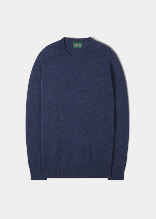 Dorset Herren-Lammwollpullover in Rhapsody – klassische Passform