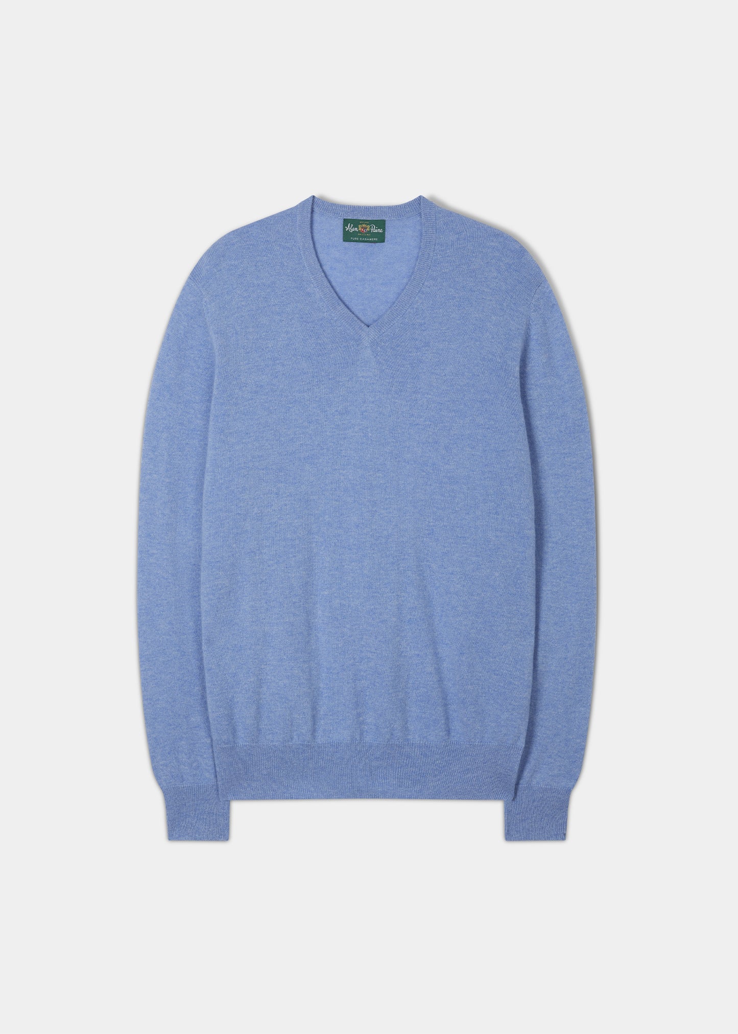 Haddington-Kaschmirpullover in Ocean – normale Passform
