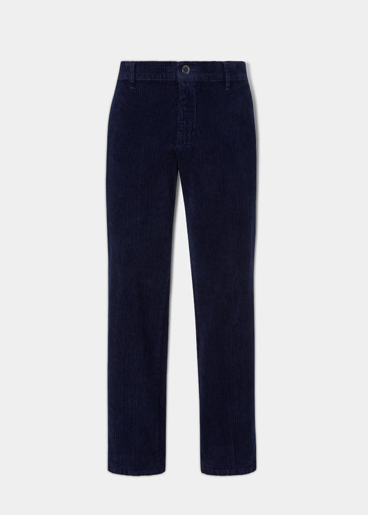 Herren-Cordhose in Marineblau