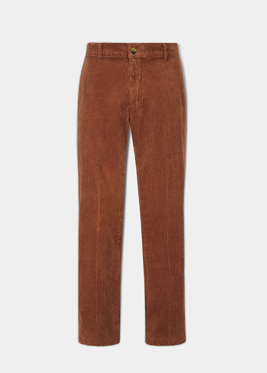 Cordhose für Herren in Tabak