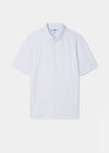 Shalford Performance-Poloshirt mit blauem Druckdesign