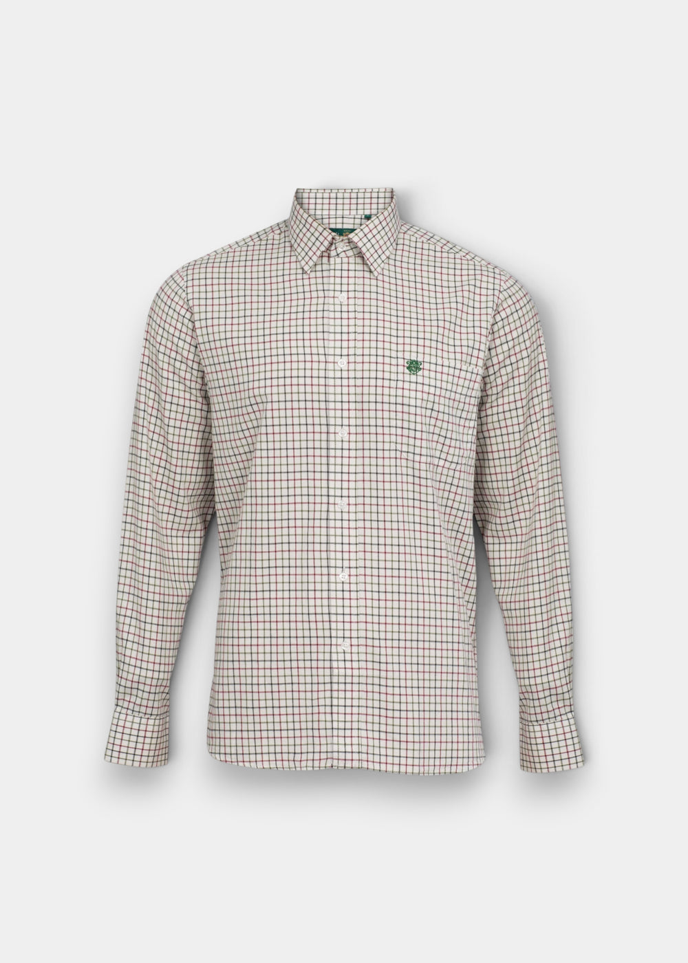 Aylesbury Men's Red Check Shirt - Regular Fit