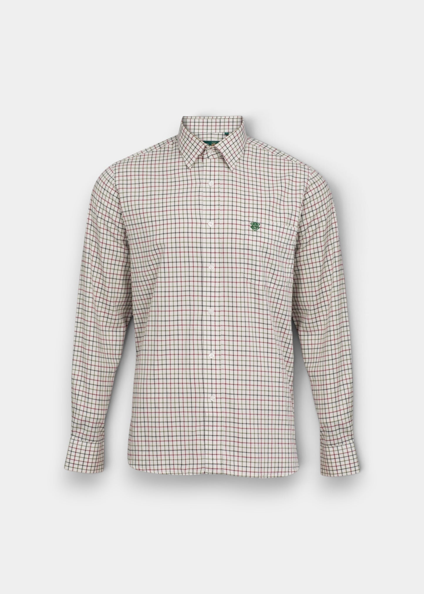 Aylesbury Men's Red Check Shirt - Regular Fit