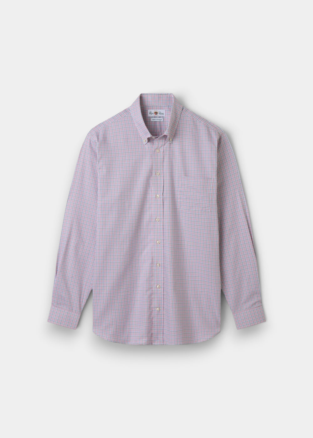 Mirfield Pink Check Cotton Shirt - Classic Fit