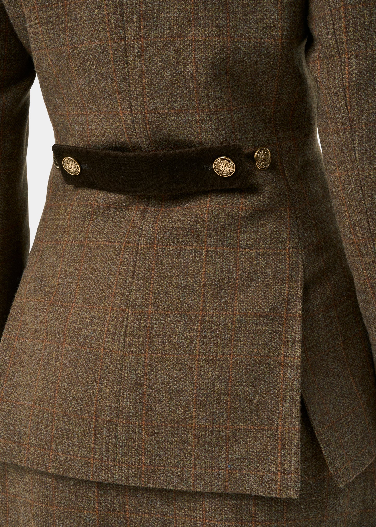 Surrey Ladies Tweed Water Repellent Blazer in Field Maple -  Regular Fit