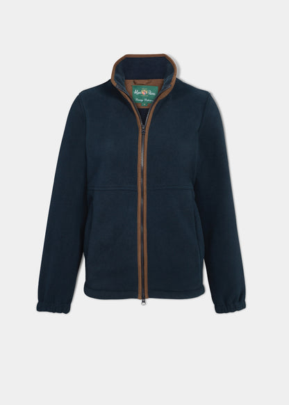Aylsham Damen-Fleecejacke in dunklem Marineblau – normale Passform