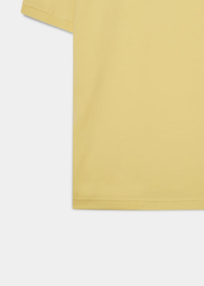 Fritton Piqué-Poloshirt in Zitrone