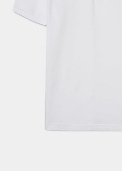 Fritton Piqué-Poloshirt in Weiß