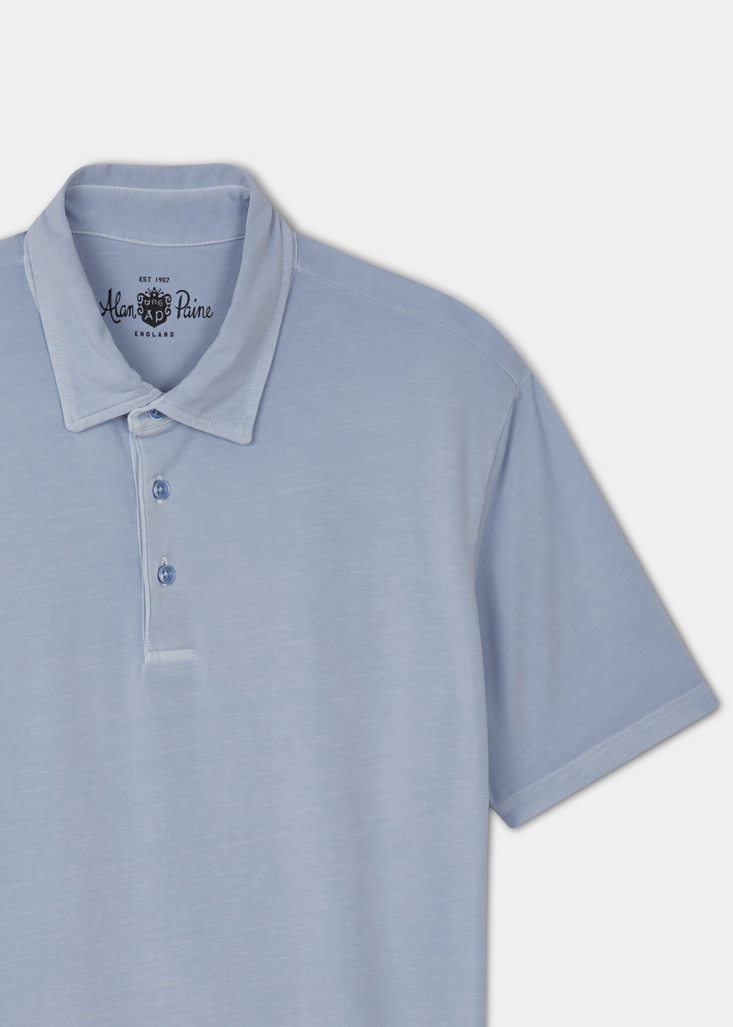 Tutbury Light Blue Polo Shirt