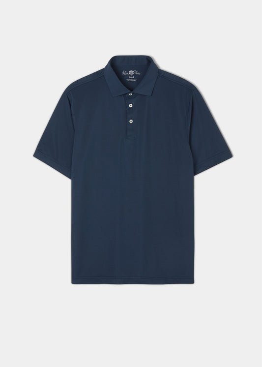 Rockbourne Performance Polo in Marineblau – sportliche Passform