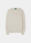 Rothwell Baumwollkaschmirpullover in Sand